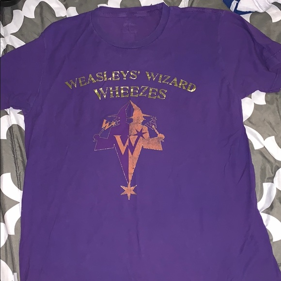 weasley's wizarding wheezes shirt